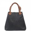 VERA Large Handbags | Vera Italy "Prida" Black