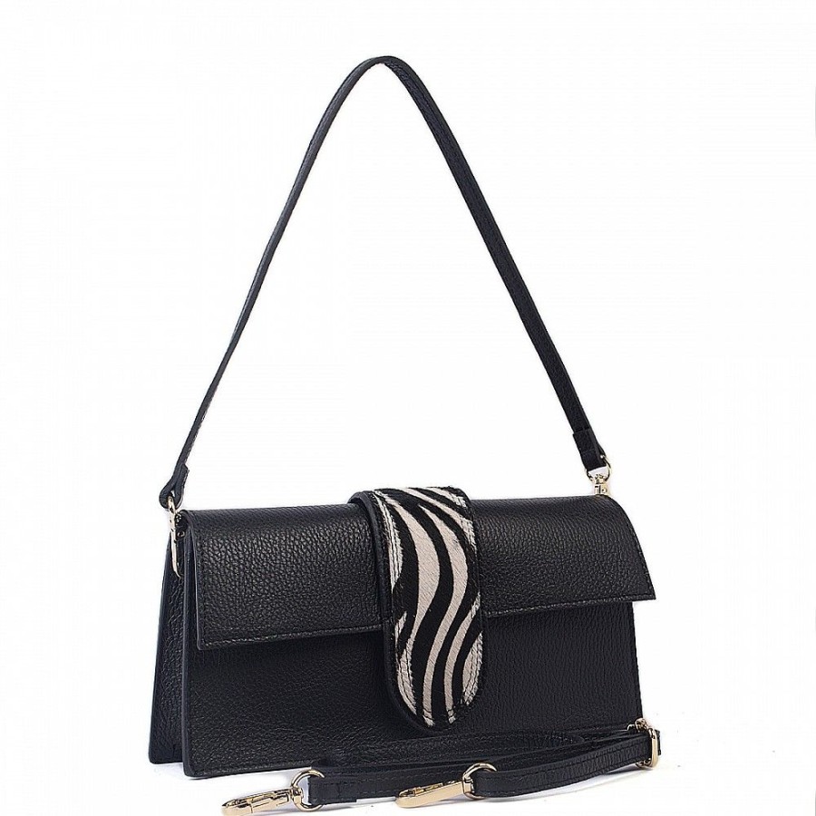 VERA Small Handbags | Vera Italy "Vespra" Black