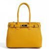 VERA Cross Body Handbags | Vera Italy "Belta" Yellow