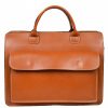 VERA Large Handbags | Vera Italy "Kalin" Cognac