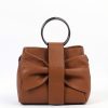 VERA Large Handbags | Vera Italy "Grilandia" Cognac