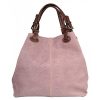 VERA Cross Body Handbags | Vera Italy "Luneta" Rose Powder