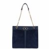 VERA Large Handbags | Vera Italy "Deata" Dark Blue