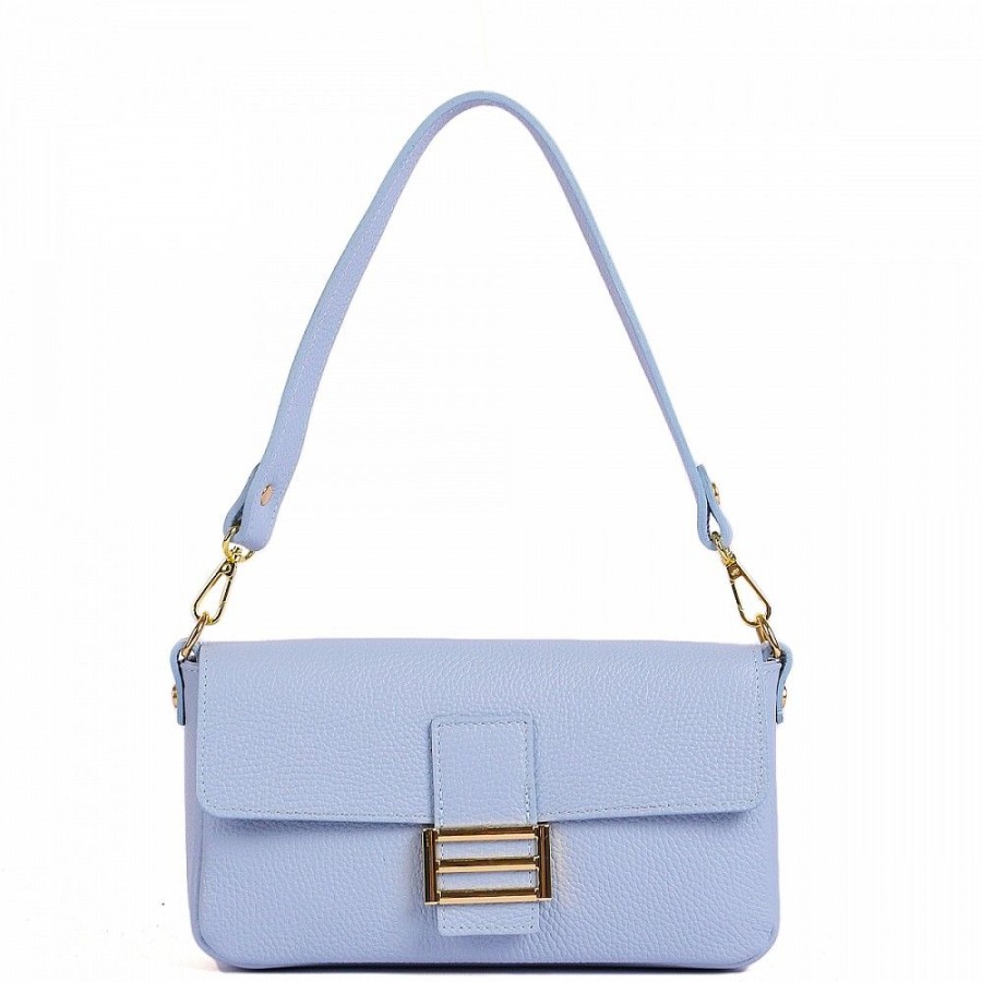 VERA Cross Body Handbags | Vera Italy "Bluena" Light Blue