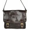 VERA Cross Body Handbags | Vera Italy "Yavora" Dark Brown