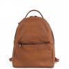 VERA Leather Backpacks | Vera Italy "Frakta" Cognac