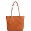 VERA Large Handbags | Vera Italy "Tatena" Cognac