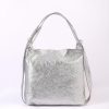 VERA Leather Backpacks | Vera Italy "Sanura" Silver