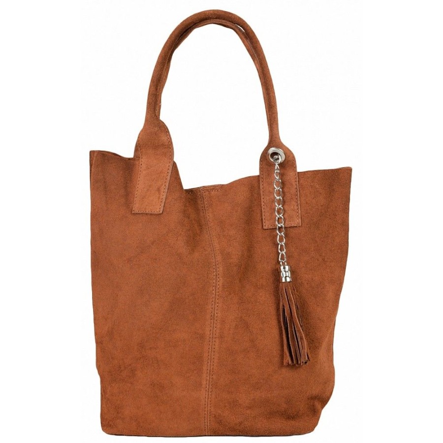 VERA Large Handbags | Vera Italy "Samsonita" Chocolate