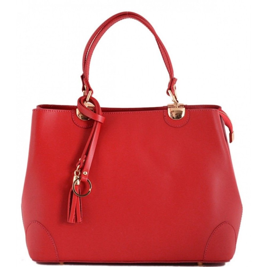 VERA Formal Handbags | Vera Italy "Alegra" Red