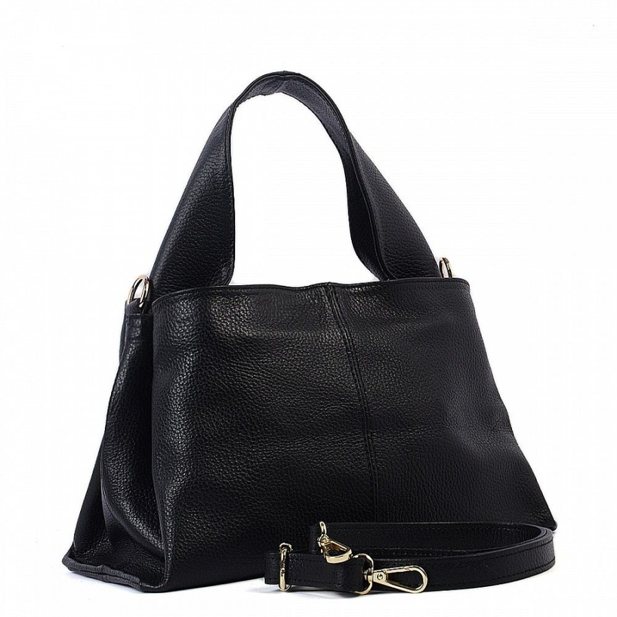 VERA Formal Handbags | Vera Italy "Kanavesa" Black