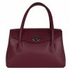 VERA Large Handbags | Vera Italy "Bagrena" Bordeaux