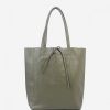 VERA Large Handbags | Vera Italy "Gloxina" Green