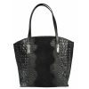 VERA Large Handbags | Vera Italy "Randa" Black