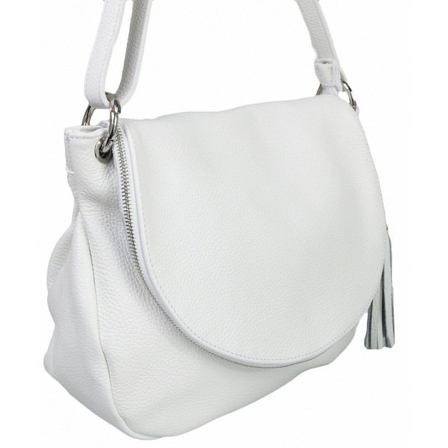 VERA Cross Body Handbags | Vera Italy "Exina" White