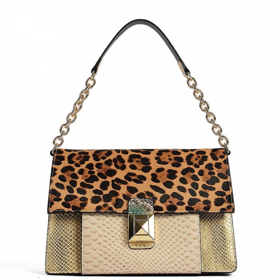 VERA Formal Handbags | Vera Italy "Savaida" Animal Print