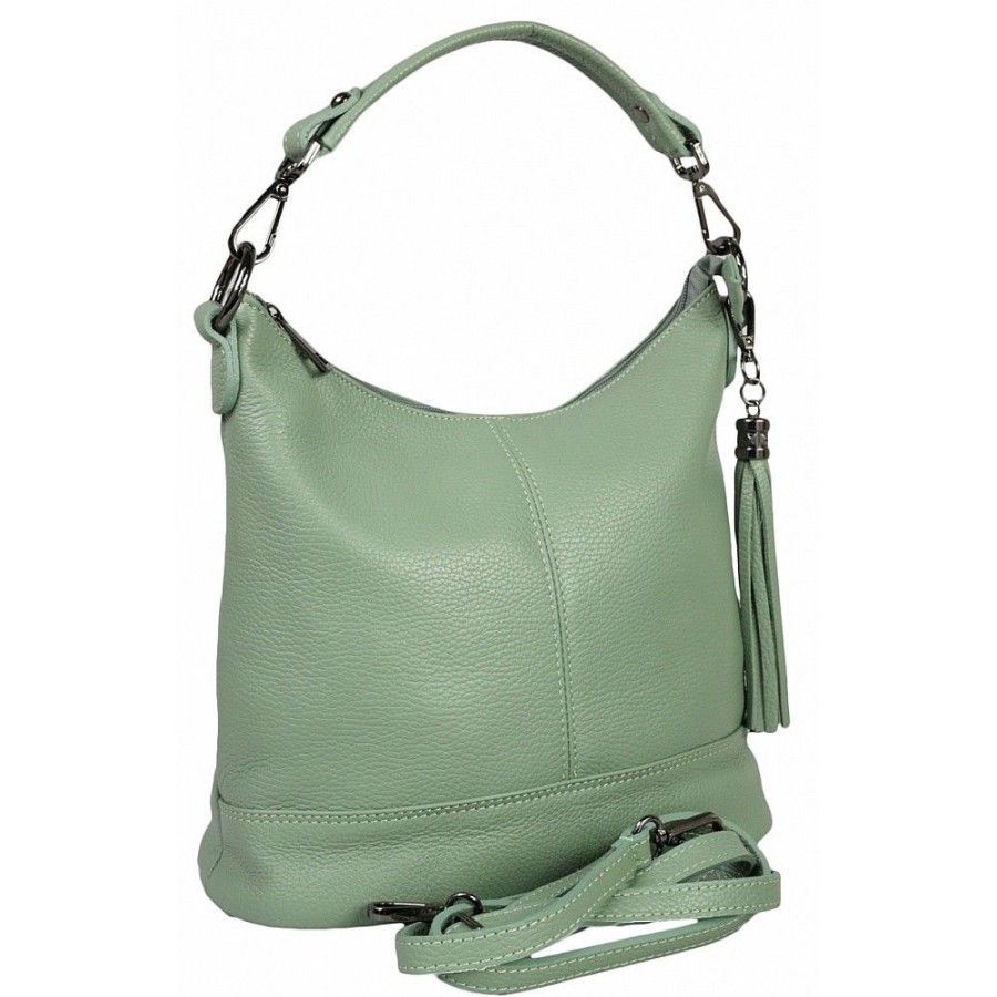 VERA Cross Body Handbags | Vera Italy "Maki" Mint