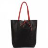 VERA Large Handbags | Vera Italy "Cindera" Black