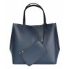 VERA Large Handbags | Vera Italy "Margoza" Dark Blue