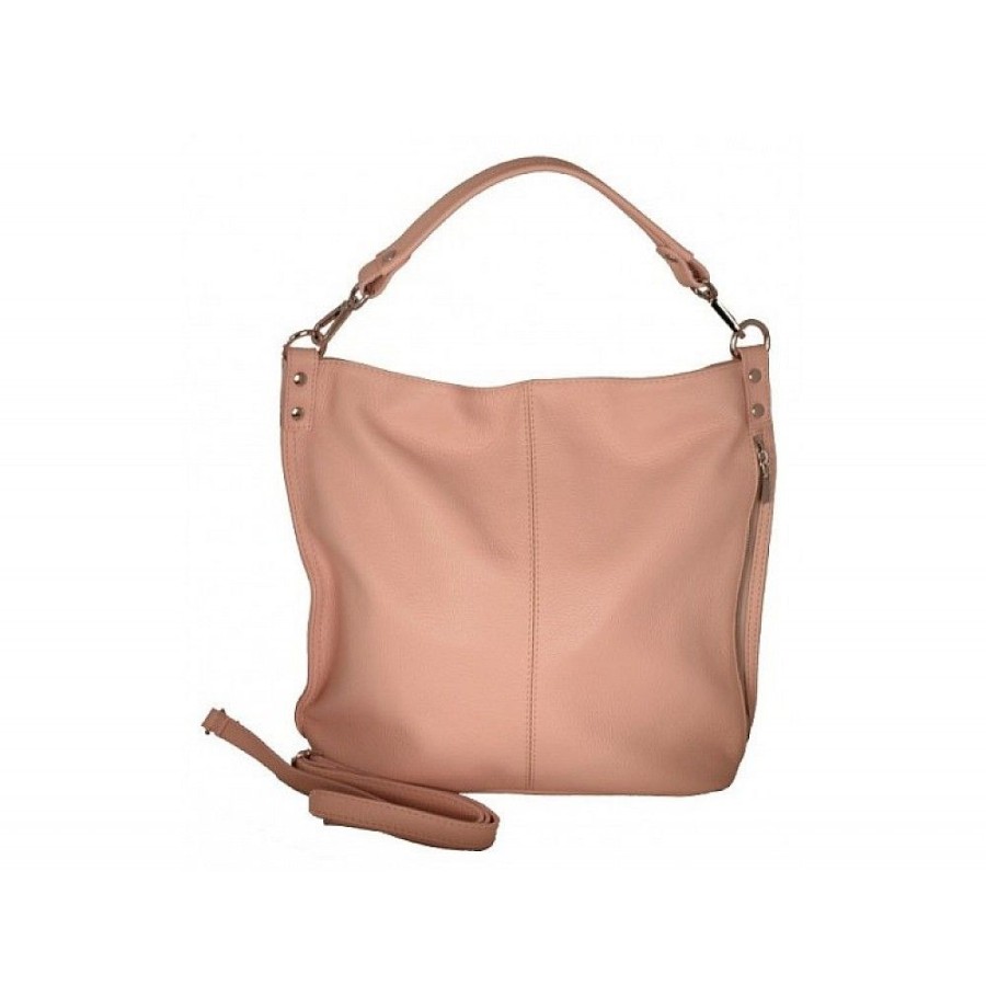 VERA Large Handbags | Vera Italy "Valerina" Pink