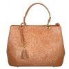 VERA Large Handbags | Vera Italy "Didina" Cognac