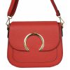 VERA Cross Body Handbags | Vera Italy "Dorotta" Red