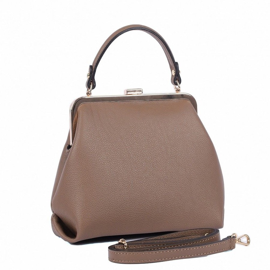 VERA Formal Handbags | Vera Italy "Mishada" Cappuccino