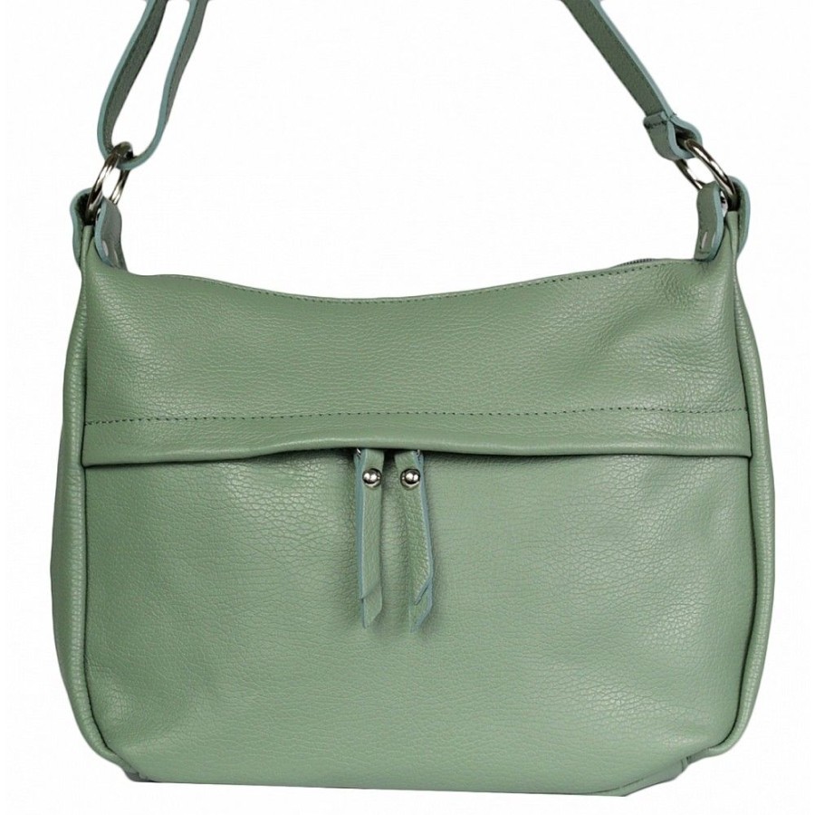 VERA Cross Body Handbags | Vera Italy "Visla" Mint