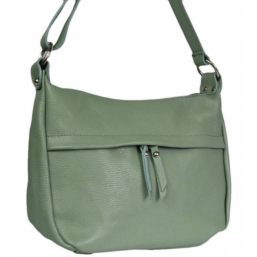 VERA Cross Body Handbags | Vera Italy "Visla" Mint