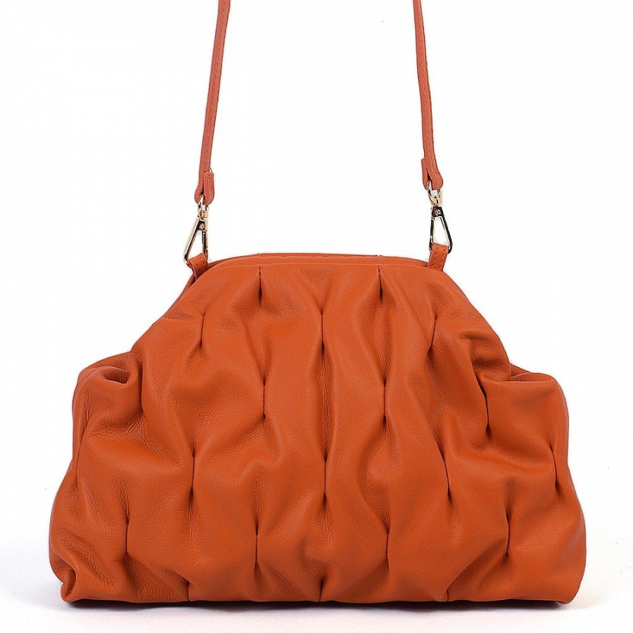 VERA Formal Handbags | Vera Italy "Aneliza" Orange