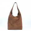 VERA Large Handbags | Vera Italy "Enifa" Cappuccino