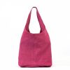 VERA Large Handbags | Vera Italy "Jasone" Fuchsia