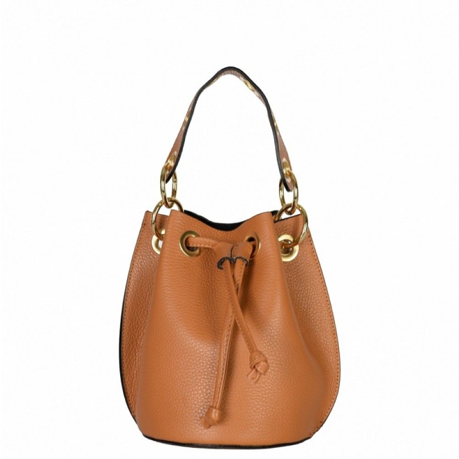 VERA Small Handbags | Vera Italy "Altamira" Cognac