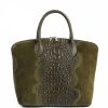 VERA Large Handbags | Vera Italy "Rux" Green