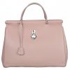 VERA Large Handbags | Vera Italy "Rianela" Rose Powder