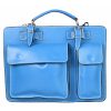 VERA Large Handbags | Vera Italy "Moristo" Blue