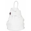 VERA Leather Backpacks | Vera Italy "Anga" White