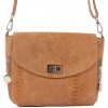 VERA Small Handbags | Vera Italy "Dina" Cognac