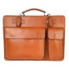 VERA Large Handbags | Vera Italy "Harisson" Cognac