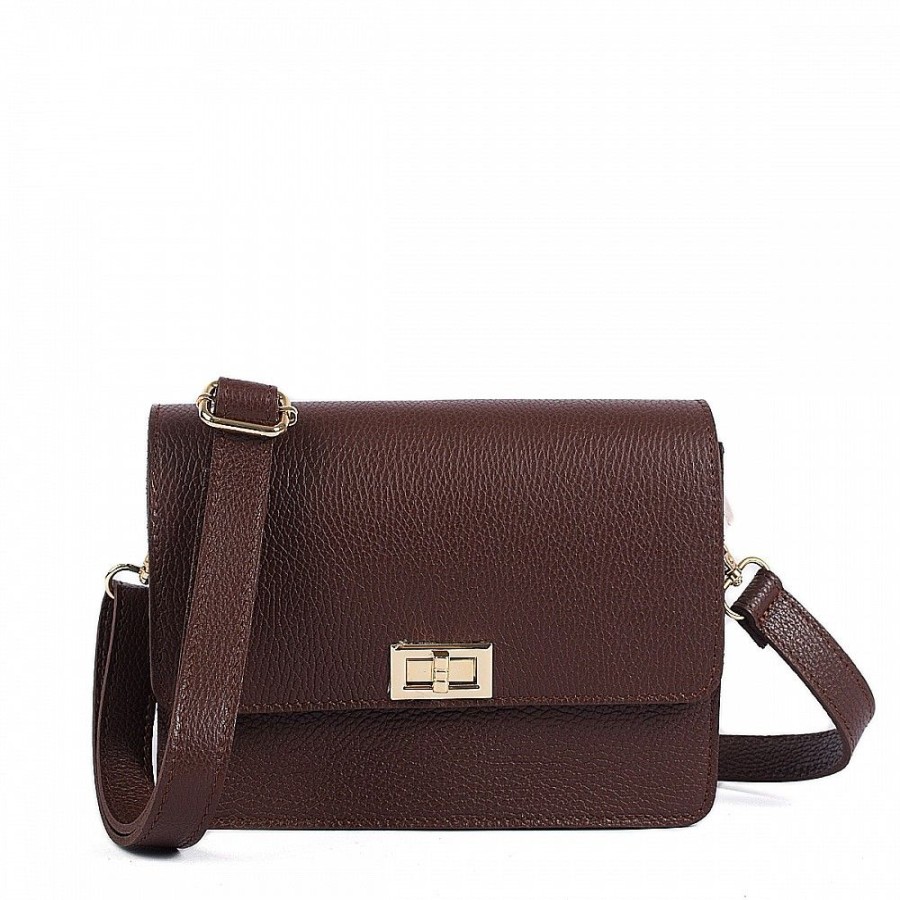 VERA Small Handbags | Vera Italy "Shikda" Chocolate