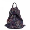 VERA Leather Backpacks | Vera Italy "Groseta" Flower Print