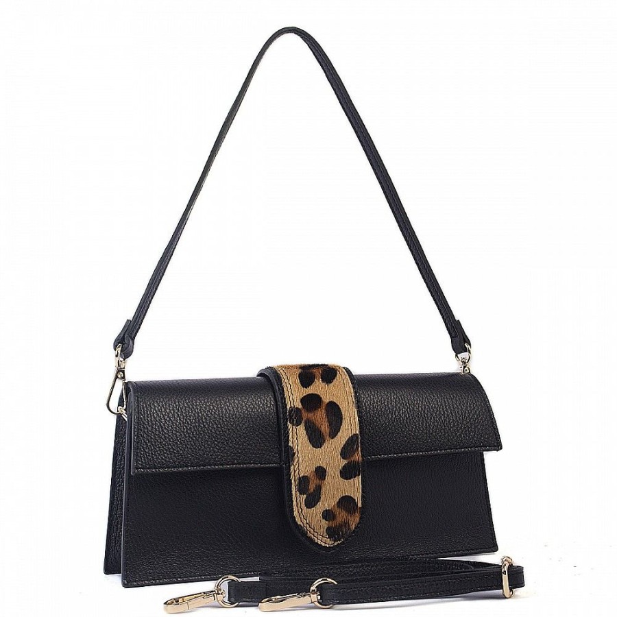 VERA Small Handbags | Vera Italy "Esterga" Black