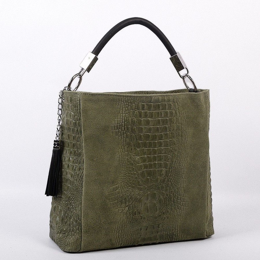 VERA Large Handbags | Vera Italy "Taniza" Mint