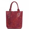 VERA Large Handbags | Vera Italy "Passionata" Flower Print