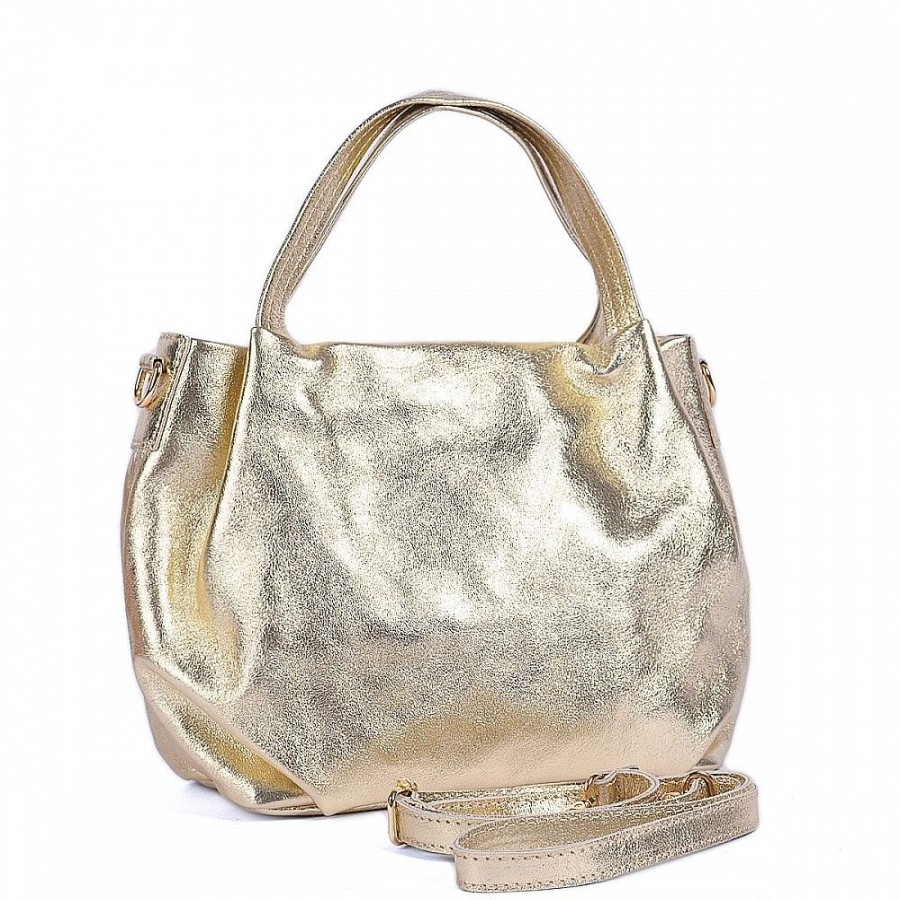 VERA Small Handbags | Vera Italy "Lottisima" Gold