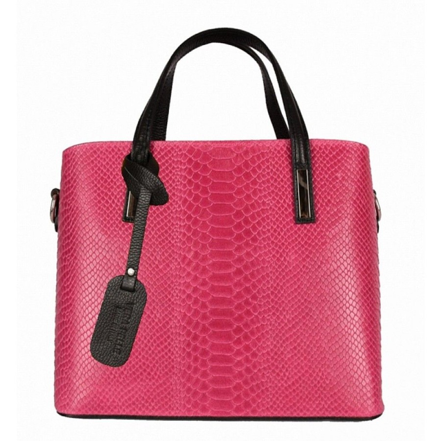 VERA Formal Handbags | Vera Italy "Alexandrea" Fuchsia