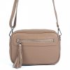 VERA Small Handbags | Vera Italy "Votora" Taupe