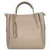 VERA Large Handbags | Vera Italy "Breya" Taupe