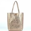 VERA Large Handbags | Vera Italy "Deina" Gold