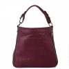 VERA Cross Body Handbags | Vera Italy "Glorea" Bordeaux